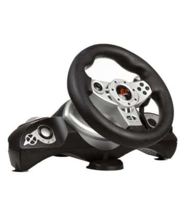 NanoRS RS700 Gaming Controller Black, Silver USB Steering wheel Analogue / Digital Android, PC, PlayStation 4,