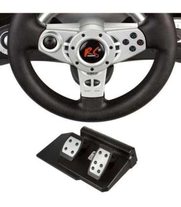 NanoRS RS700 Gaming Controller Black, Silver USB Steering wheel Analogue / Digital Android, PC, PlayStation 4,