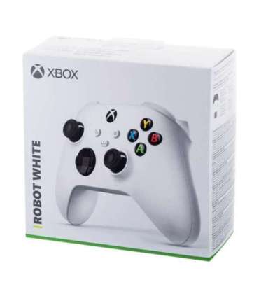 Microsoft Xbox Wireless Controller White Gamepad Xbox Series S,Xbox Series X,Xbox One,Xbox One S,Xbox One X Analogue /