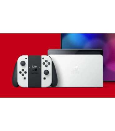Nintendo Switch Oled White portable gaming console 17.8 cm (7") 64 GB Touchscreen Wi-Fi White