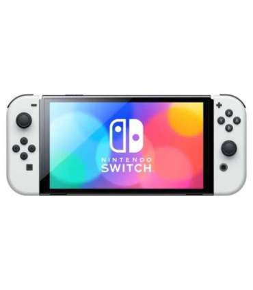Nintendo Switch Oled White portable gaming console 17.8 cm (7") 64 GB Touchscreen Wi-Fi White