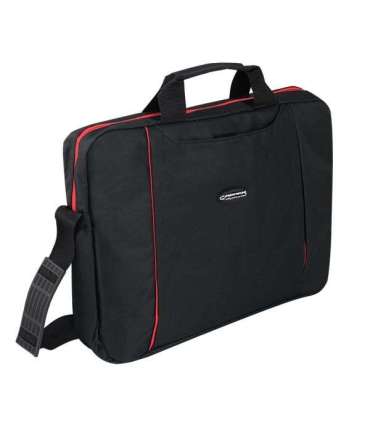 Esperanza SALERNO 39.6 cm (15.6") Toploader bag Black, Red
