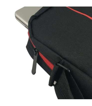 Esperanza SALERNO 39.6 cm (15.6") Toploader bag Black, Red