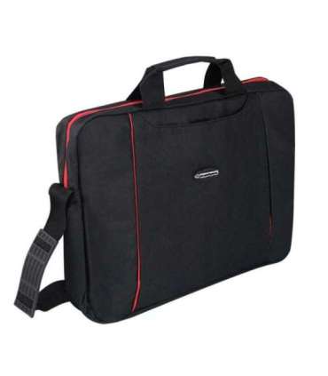 Esperanza SALERNO 39.6 cm (15.6") Toploader bag Black, Red