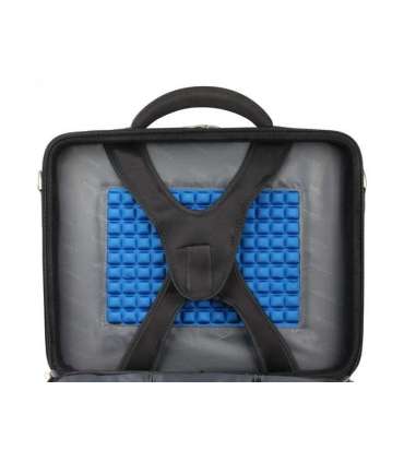 NATEC Boxer notebook case 39.6 cm (15.6") Briefcase Black