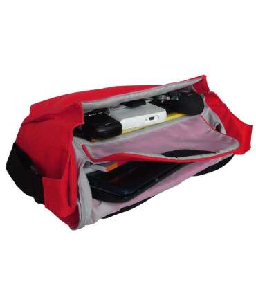 Addison ADD1301 laptop case 25.9 cm (10.2") Messenger case Red