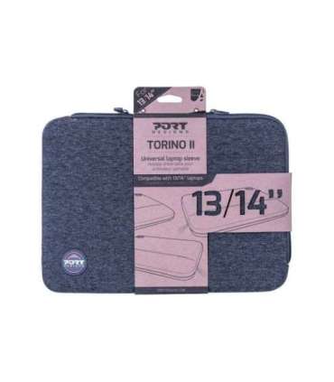 Port Designs Torino II notebook case 39.6 cm (15.6") Sleeve case Grey