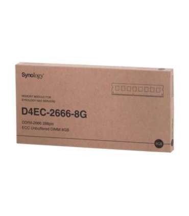 Synology D4EC-2666-8G memory module 8 GB 1 x 8 GB DDR4 2666 MHz ECC