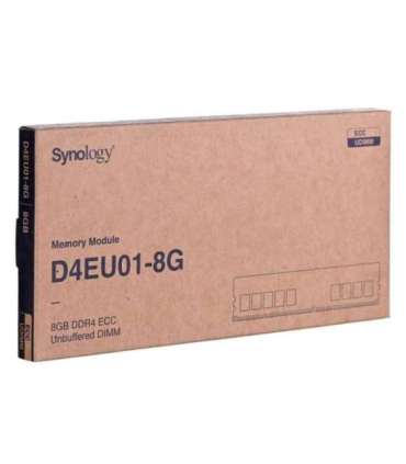 Synology D4EU01-8G memory module 8 GB 1 x 8 GB DDR4 2666 MHz ECC