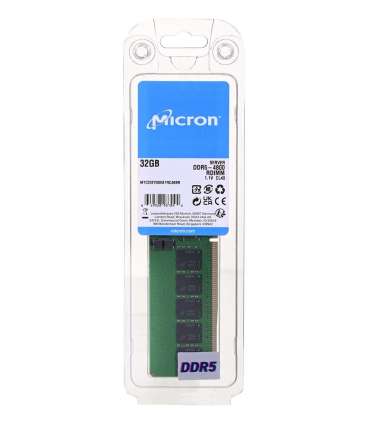 Micron MTC20F2085S1RC48BR memory module 32 GB 1 x 32 GB DDR5 4800 MHz ECC