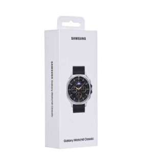 Samsung Galaxy Watch 8 Classic 3.3 cm (1.3") AMOLED 46 mm Digital 438 x 438 pixels Touchscreen 4G Silver Wi-Fi GPS