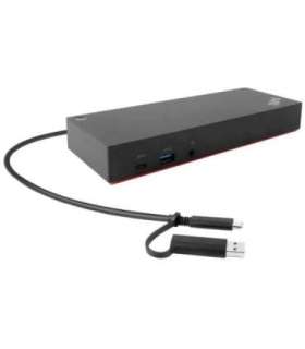 Lenovo 40AF0135EU notebook dock/port replicator Wired Black
