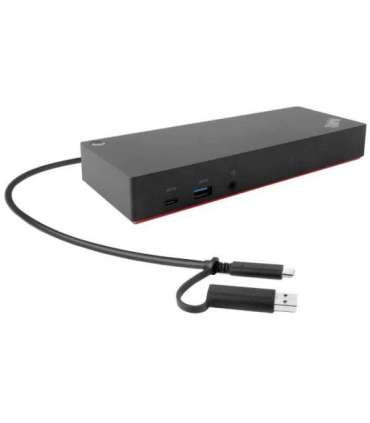 Lenovo 40AF0135EU notebook dock/port replicator Wired Black