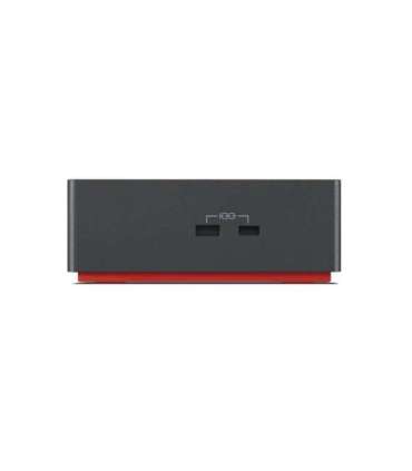Lenovo 40B00300EU notebook dock/port replicator Wired Thunderbolt 4 Black, Red
