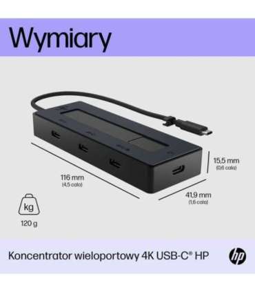 HP 4K USB-C Multiport Hub
