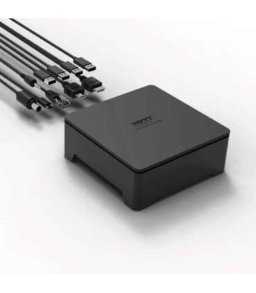 Port Designs 901908 interface hub USB 3.2 Gen 1 (3.1 Gen 1) Type-C Black