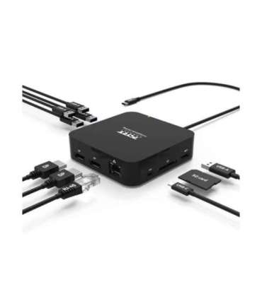 Port Designs 901907 notebook dock/port replicator Wired USB 3.2 Gen 1 (3.1 Gen 1) Type-C Black