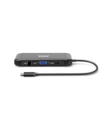 Port Designs 901913 interface hub USB 2.0 Type-C 5000 Mbit/s Black