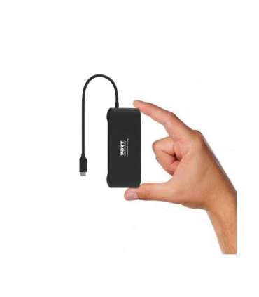 Port Designs 901913 interface hub USB 2.0 Type-C 5000 Mbit/s Black