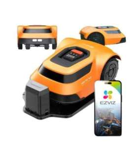 EZVIZ RM600 orange robotic lawn mower