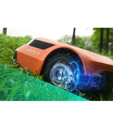 EZVIZ RM600 orange robotic lawn mower