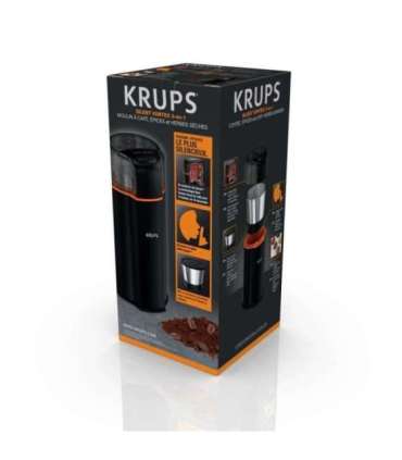 Krups Silent Vortex GX3328 175 W Black