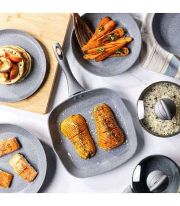 Salter BW02764G1EU7 Marblestone 28cm Frying Pan