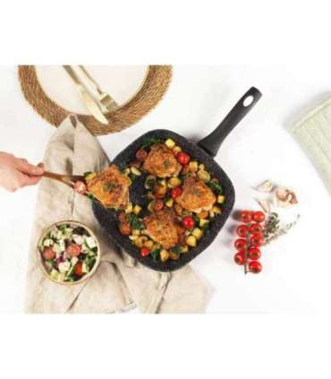 Salter BW05752S1 Megastone 28cm Griddle Pan