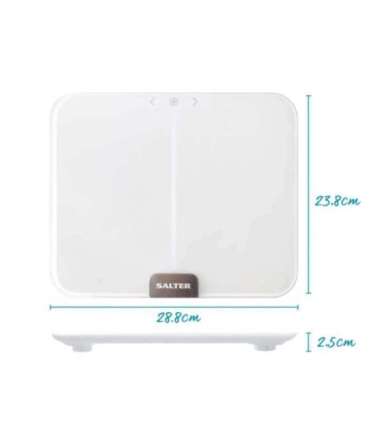 Salter 9164 WH3RJLEU16 Ghost Compact Analyser Scale, White