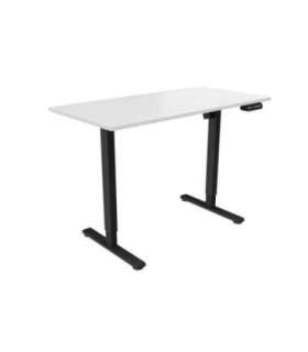 White Shark Gaming Desk Axiom-W Set of 2 pcs.(1/2 + 2/2) White-1 Motor