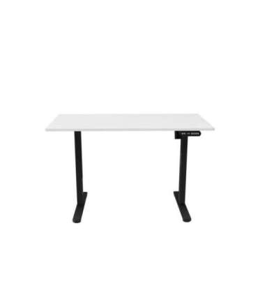 White Shark Gaming Desk Axiom-W Set of 2 pcs.(1/2 + 2/2) White-1 Motor