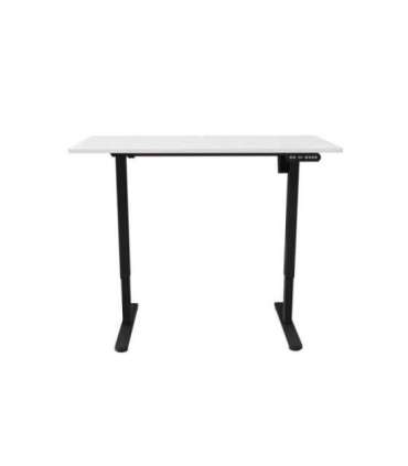 White Shark Gaming Desk Axiom-W Set of 2 pcs.(1/2 + 2/2) White-1 Motor