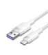 USB 2.0 A to USB-C 6A Vention CTOWF 1M cable (white)