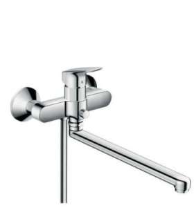 Hansgrohe Logis Single lever bath mixer with long spout 71402000