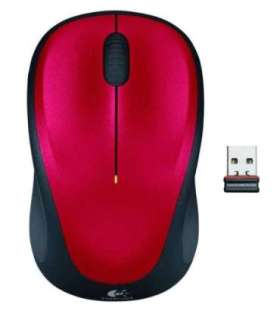 LOGITECH M235 Wireless Mouse Red