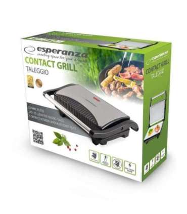 Esperanza EKG006 Electric grill 750W Inox/Black