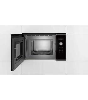 Bosch Serie 6 BFL524MS0 microwave Black, Stainless steel Solo microwave Built-in 20 L 800 W