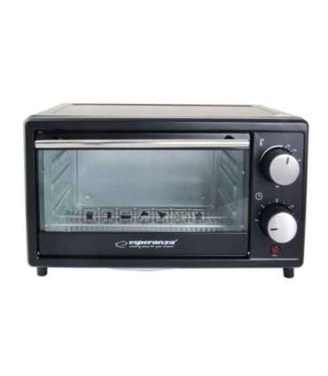Esperanza EKO004 toaster oven 10 L 900 W Black Grill