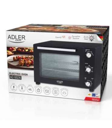 Adler AD 6026 oven Black