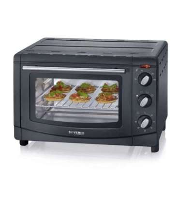Severin TO 2067 toaster oven 20 L 1500 W Black Grill