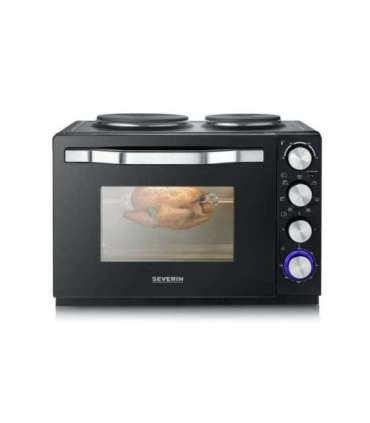 Severin TO 2074 toaster oven 30 L 2500 W Black Grill