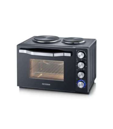 Severin TO 2074 toaster oven 30 L 2500 W Black Grill