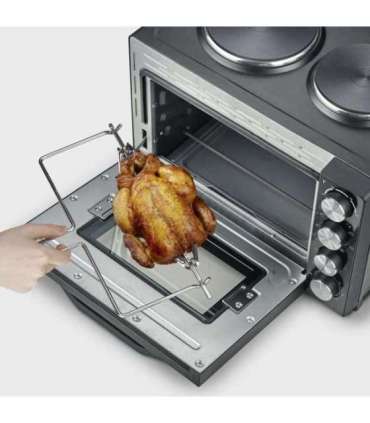 Severin TO 2074 toaster oven 30 L 2500 W Black Grill