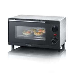 Severin TO 2052 toaster oven 9 L 800 W Black Grill