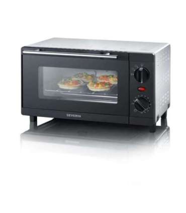 Severin TO 2052 toaster oven 9 L 800 W Black Grill
