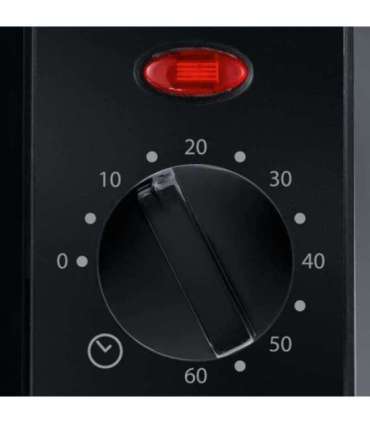 Severin TO 2052 toaster oven 9 L 800 W Black Grill