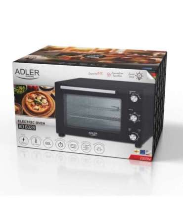 Adler AD 6028 oven Black