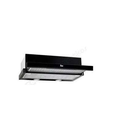 Teka CNL 6415 PLUS Semi built-in (pull out) kitchen hood Black 385 m³/h A