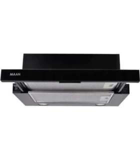 Telescopic hood MAAN Corona 2 G 50 Black