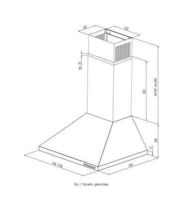 MAAN Vela 2 60 Wall mounted cooker hoods Black